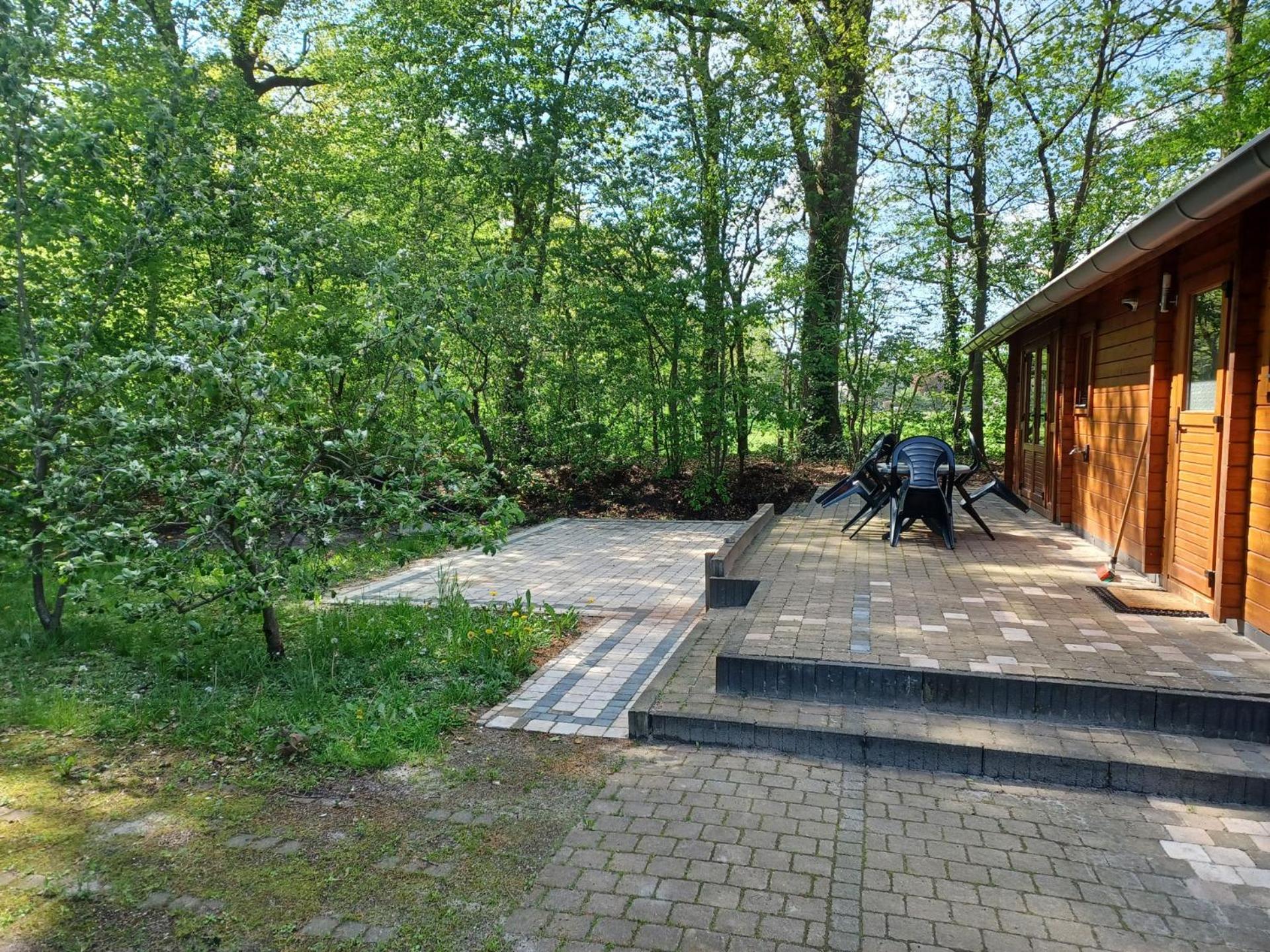 Knusse Blokhut Op Groot En Groen Perceel @ Veluwe Epe Esterno foto